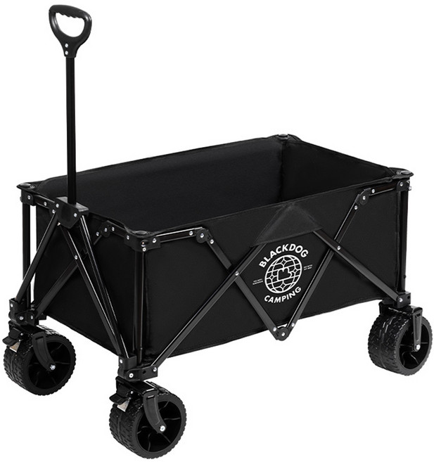 BLACKDOG 마운틴 섀도우 프로 다기능 캠핑 웨건 450L BD-TC002, 1개, 블랙