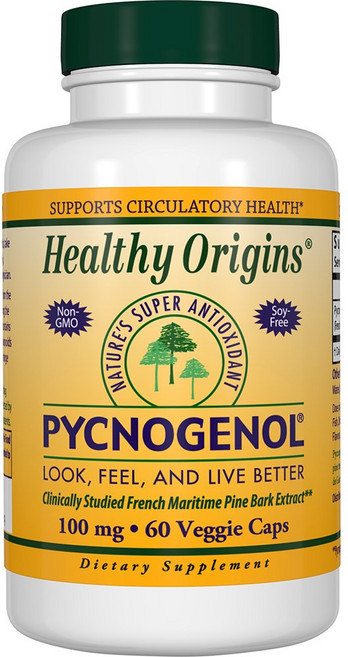 Healthy Origins 碧容健素食膠囊 100mg, 60顆, 1罐