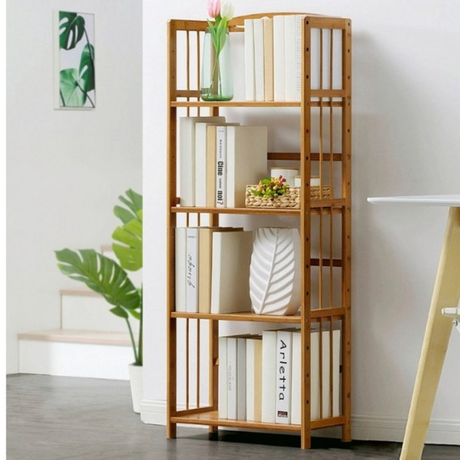 오에이데스크 원목/3단/4단 원목선반 책장 수납장
