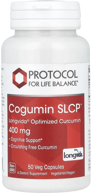 Protocol for Life Balance Cogumin SLCP™ 400mg 베지 캡슐 50정, 1개 - 쿠팡
