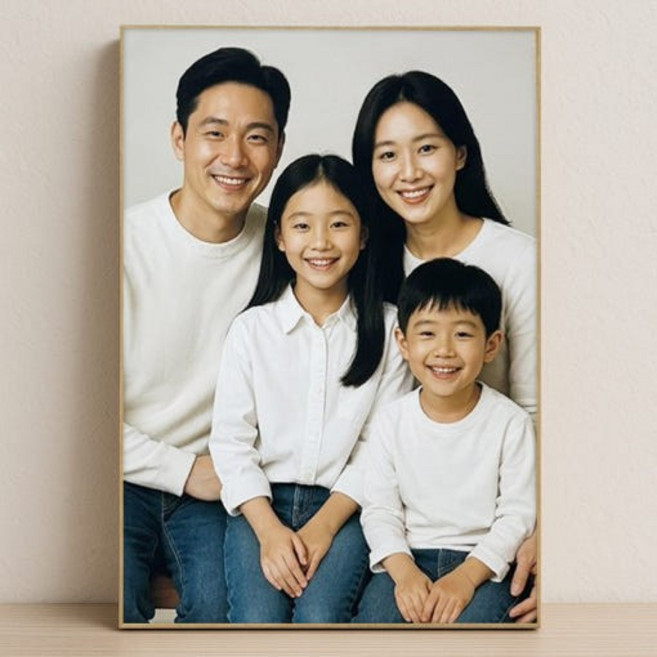 포스터액자 캔버스액자 주문 제작 인쇄 대형 사진출력 결혼 가족 풍경 그림 사진인화 A1/A2/A3