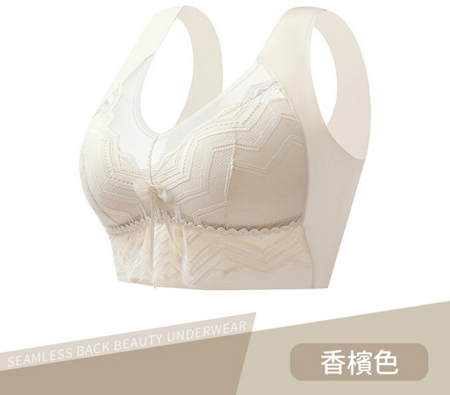 旋風運動 Swoosh sport 蕾絲無鋼圈內衣 一體杯 舒適美背 集中托胸 大尺碼 不勒肩