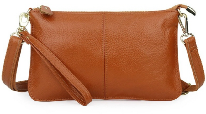 닥스키즈 여성 소가죽 미니 크로스백