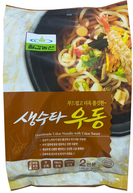 칠갑농산 생수타우동, 1개, 1.026kg