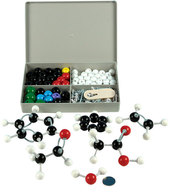 비큐리어스 화학 분자 모델 키트 142피스 교육용 과학실험