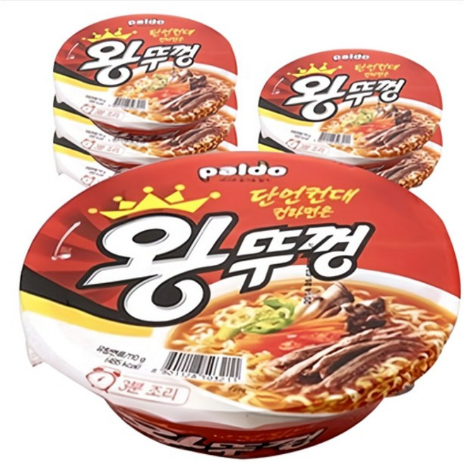 팔도 왕뚜껑 110g 18개입x2 (2박스), 36개