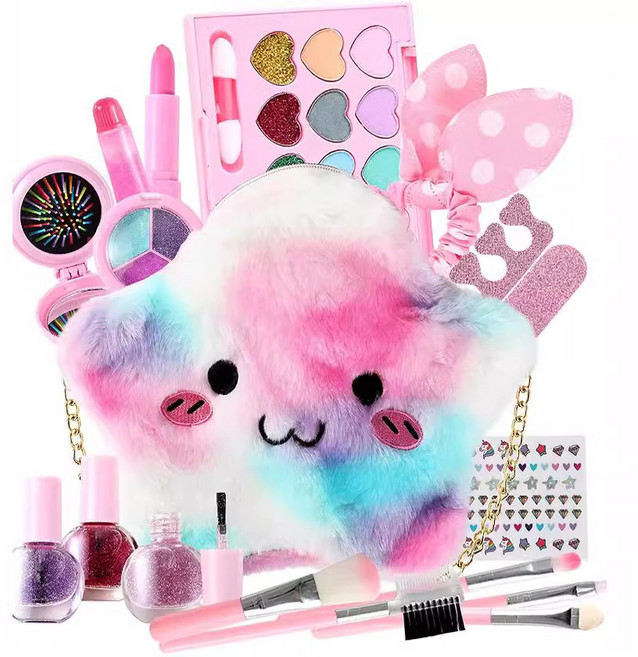 키즈뷰티 프로페셔널 장남감 메이크업 박스 화장품 화장놀이 세트, 리틀스타, 1세트, 슈트