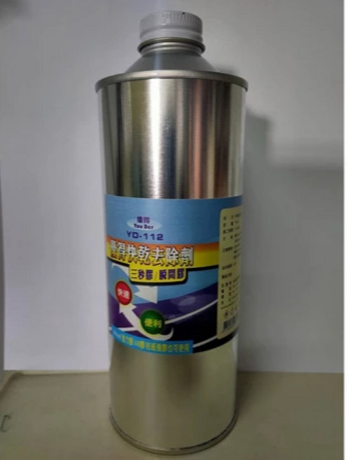 優得 YD-112 快乾去除劑 500ML 三秒膠 瞬間膠 強力膠 AB膠 殘膠去除, 1個
