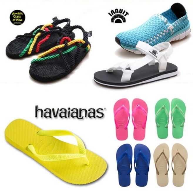 하바이아나스/이누이트/노마딕 쪼리/샌들/아쿠아슈즈/우븐슈즈