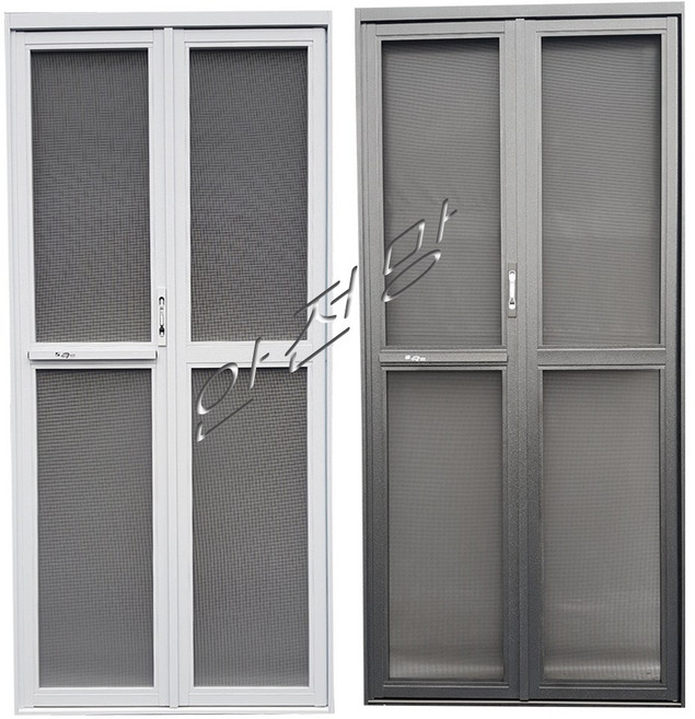 100% 주문맟춤제작 B타입 안전망 틀+망 색상선택 접이식현관방범방충문 현관방충망 해충퇴치, 1세트