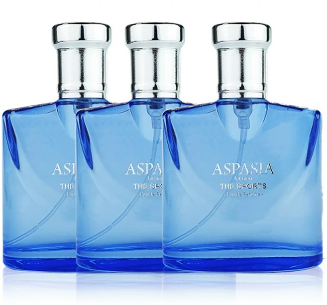 아스파시아 오 드 퍼퓸 포 맨 더 스포츠, 50ml, 3개 - 쿠팡