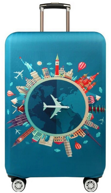 신축성 좋은 스판 캐리어 커버 고탄력 20인치 24인치 26인치 30인치 보호 케이스