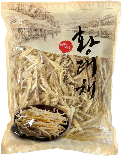 백미담 황태채 자연건조 북어채, 500g, 1개