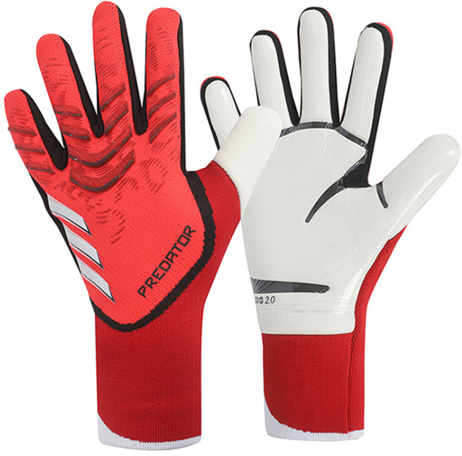 아디다스 축구 풋살 키퍼장갑 프레데터 GL PRO 레드-블랙-화이트, 상세설명참조, 1개