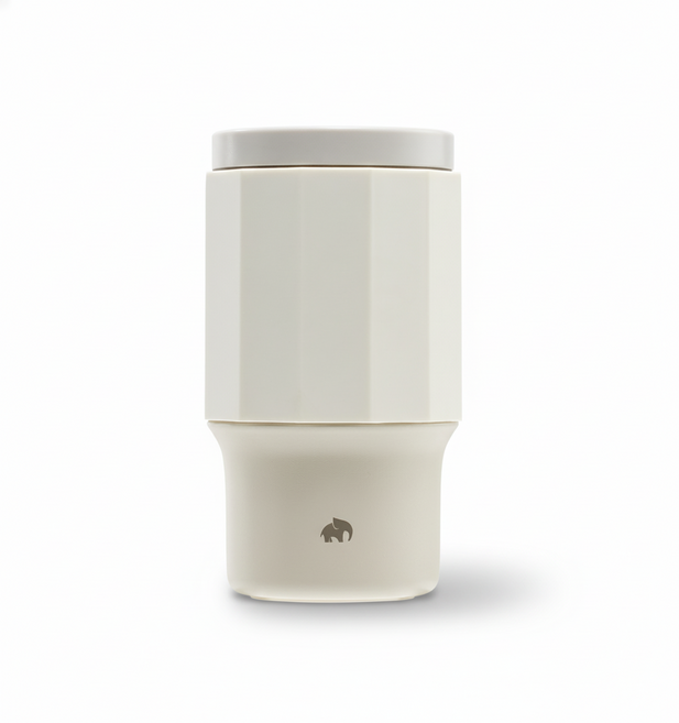 [캔 500ml 호환] 디트레 인서트 텀블러 캔쿨러, 1개, 550ml, 샌드베이지