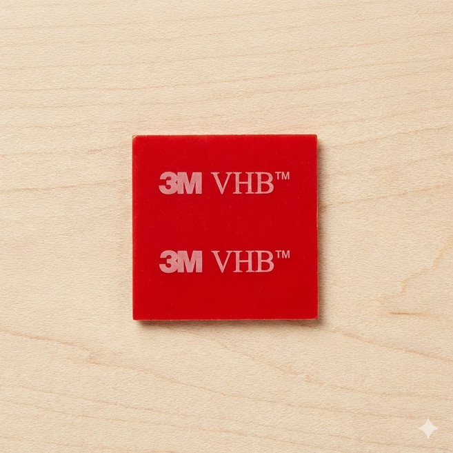 mirmall_3M VHB 4905 30mm 투명 초박형 강력 양면테이프 블랙박스 간판 두꺼운 폼 차량용 몰딩 부착, 1개