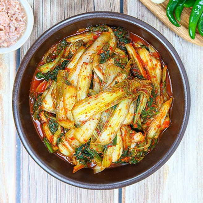 국내산 전라도식 얼갈이김치 2kg(당일생산), 없음, 2kg, 1개