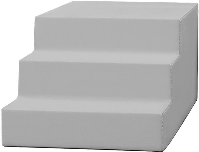 avec 아이플레이짐 와이드 슬라이드 안전 향균 쿠션 유아계단 놀이터 키즈카페 스폰지 아이 놀이방, 모던그레이, 1개