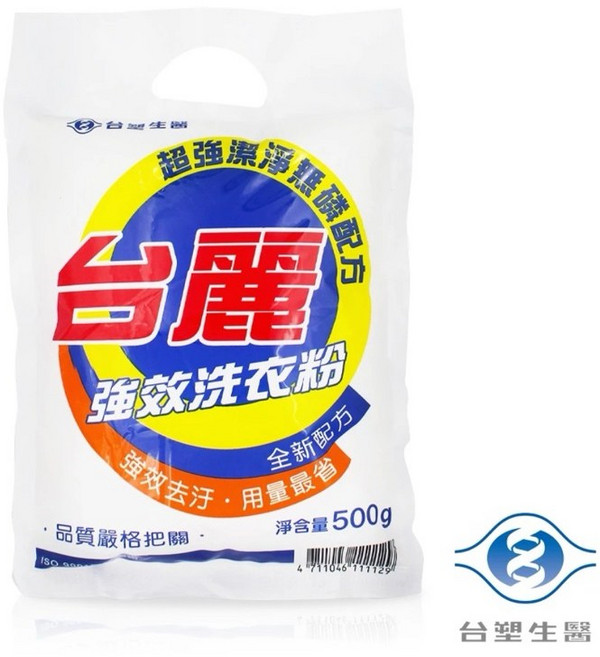台塑生醫 台麗洗衣粉500g, 1個