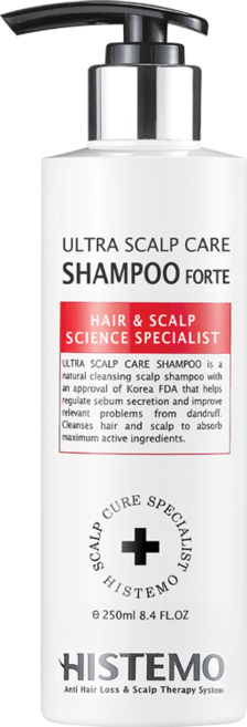 히스테모 울트라 스칼프 케어 샴푸 대용량 탈모, 250ml, 1개
