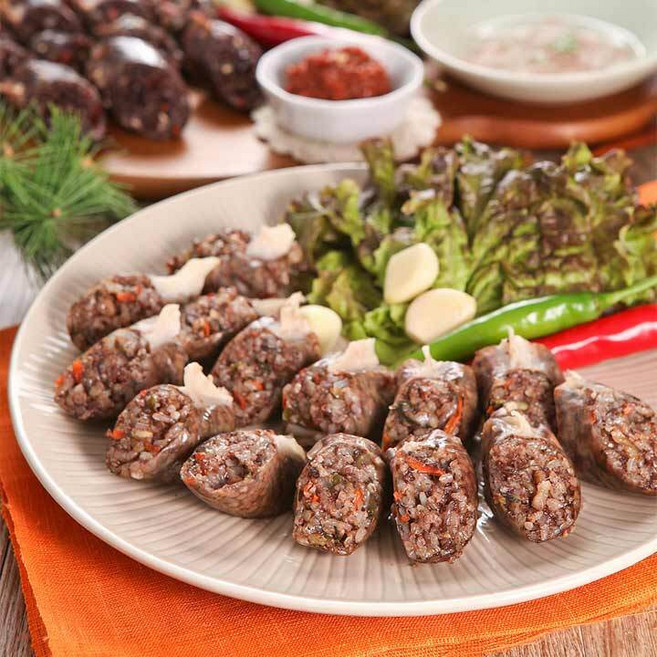 뉴올바른 고기순대1kg, 2개, 1kg