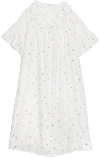 여성 원피스 잠옷 홈웨어 파자마 브이넥 홈드레스 10종택1