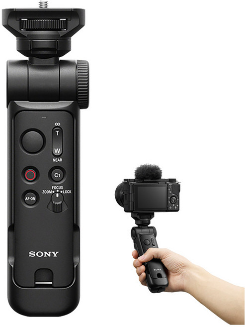 소니 올인원 무선 슈팅그립 리모콘 삼각대, GP-VPT3/BZ, 1개