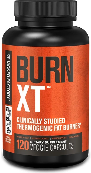 잭팩토리 번엑스티 Jacked Factory Burn XT 배지캡슐 60정, 1개, 120정 - 쿠팡