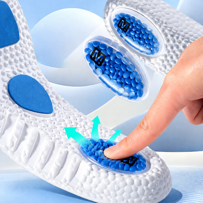 뤼민 군인깔창 군화깔창 등산화깔창 기능성깔창 쿠션깔창, 1세트