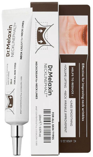 Dr.Melaxin NECKLINEPHALT 頸霜 針對頸部紋路護理, 1件, 20ml