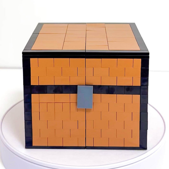 기사 몬스터 큐브 미니 블록 무기고 상자 F0806234, 1개, B버전