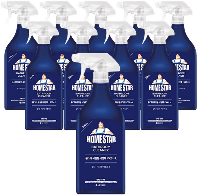 홈스타 욕실용 세정제, 10개, 500ml