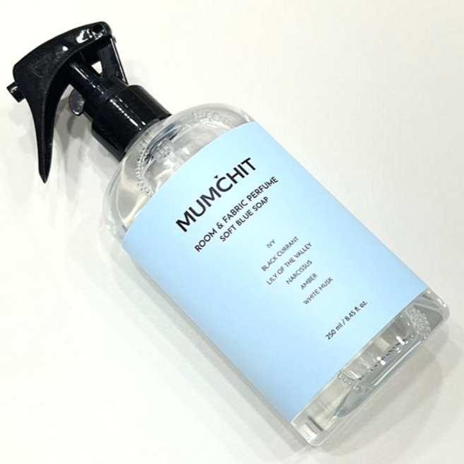 mumchit 멈칫 대용량 섬유향수 [소프트블루솝] 방안 침구 향기지속 부드러운비누향, 0.9900339000125832, 250ml, 1개