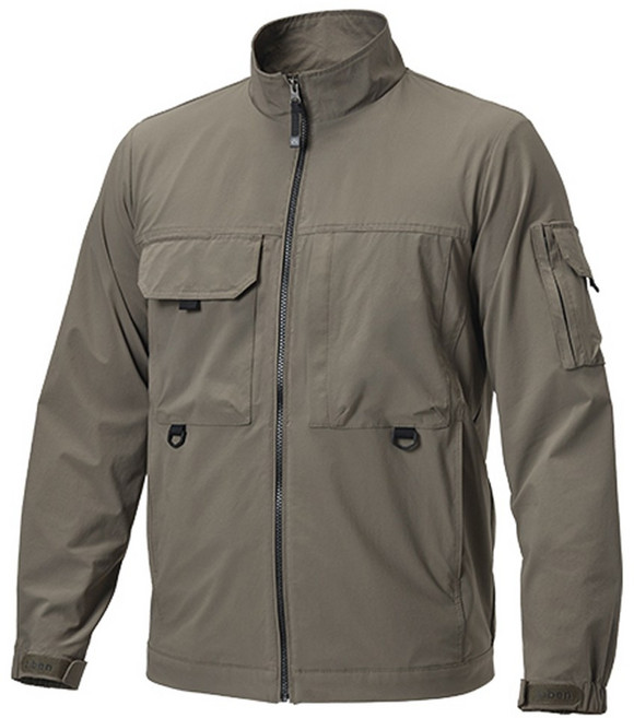 ZB-J2503 지벤작업복점퍼 점퍼 사계절 내구성 스크레치원단 가벼움 신축성 나일론 남성용 다양한포켓 암홀메쉬 작업복 통기성