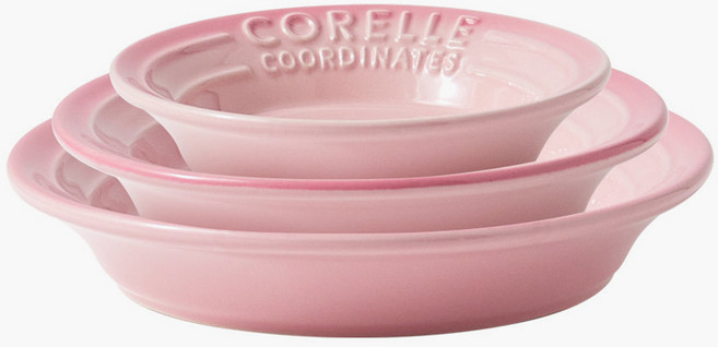 코렐코디네이츠 브리즈스톤 원형 찬기(소+중+대) 3P 세트, 블루, 1개