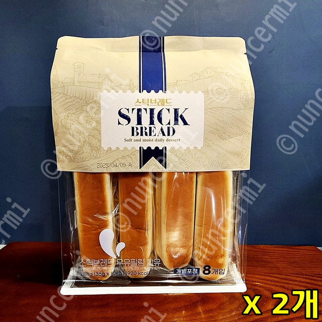 스틱브레드 STICK BREAD, 2세트, 288g