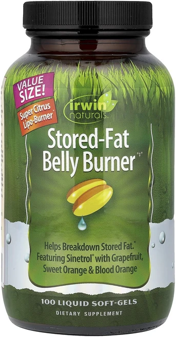 절실히 몸관리가필요한시기 Irwin Naturals Stored-Fat Belly Burner 액상 소프트젤 100정 프리미엄할인상품입니다, 1개 - 쿠팡