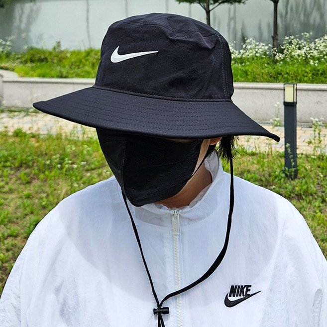 나이키 드라이핏 버킷햇 에이팩스 UV 자외선 차단 모자+THE HENEM 더스트백