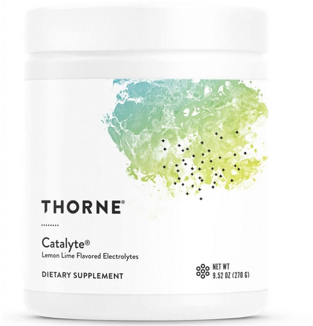 Thorne 電解質能量粉 檸檬&萊姆口味, 1個, 270g