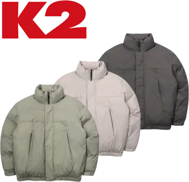 [백화점정품] (최초가 44만원) K2 남성 패딩 역시즌 씬에어 초경량 구스다운