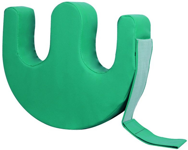 노인 몸 뒤집기 방지 쿠션 환자용 욕창 자세변환 보조기 패드 기저귀 1. 체위 매트, U컵-벨트-진주면-애플그린, 1개