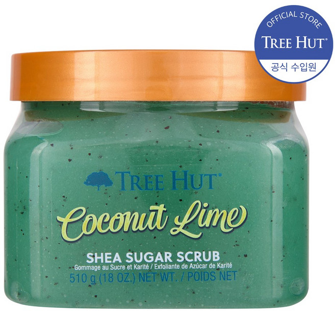 트리헛 시어 슈가 바디 스크럽, 1개, 510g