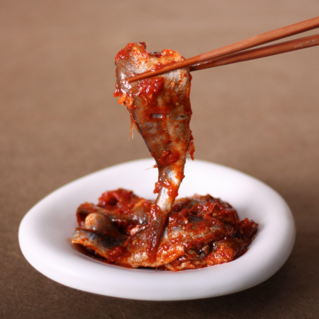 솜씨좋은 국산 양념 황석어젓 무침 강경젓갈, 250g, 1개