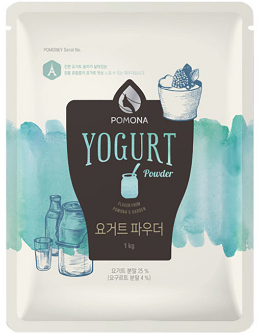 포모나 요거트파우더 1kg X 12, 12개입, 12개