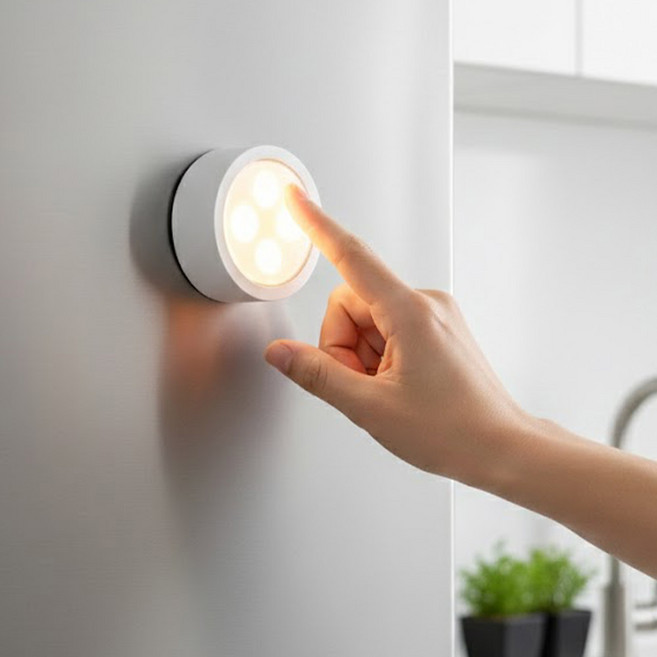 HK sell 라비 3개 1세트 무선조명 무드등 아이방 LED조명 자석조명 침대헤드조명 충전식, 화이트