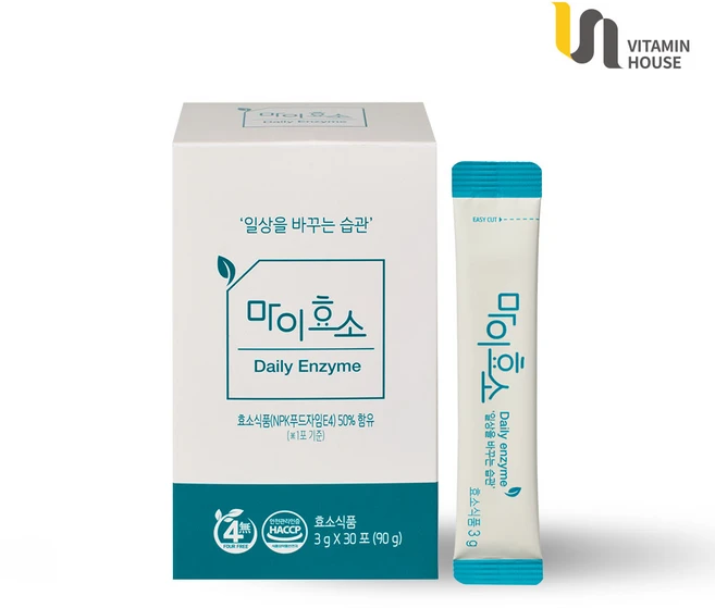 비타민하우스 마이효소 1박스 (30포), 90g, 1개 - 쿠팡
