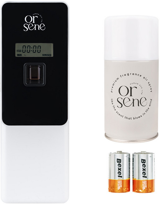 올센느 니치 향수 자동분사기 디스펜서 세트 디지털 화이트, 양재꽃시장, 250ml, 1세트