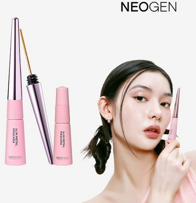 싱글SET 슬림 메탈 마스카라 본품+리필48시간철벽카라인형속눈썹), 1개