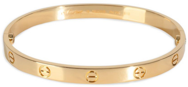 까르띠에 중고 러브 옐로 골드 브레이슬릿