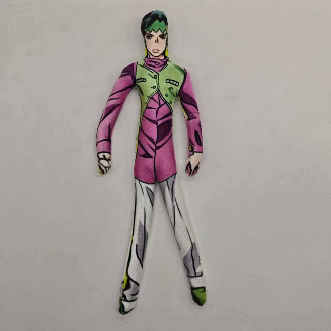 죠죠의 기묘한 모험 뼈대 포즈 인형 솜인형 솜깅이 아이돌 솜인형옷 15cm 28cm, 키시베 로한